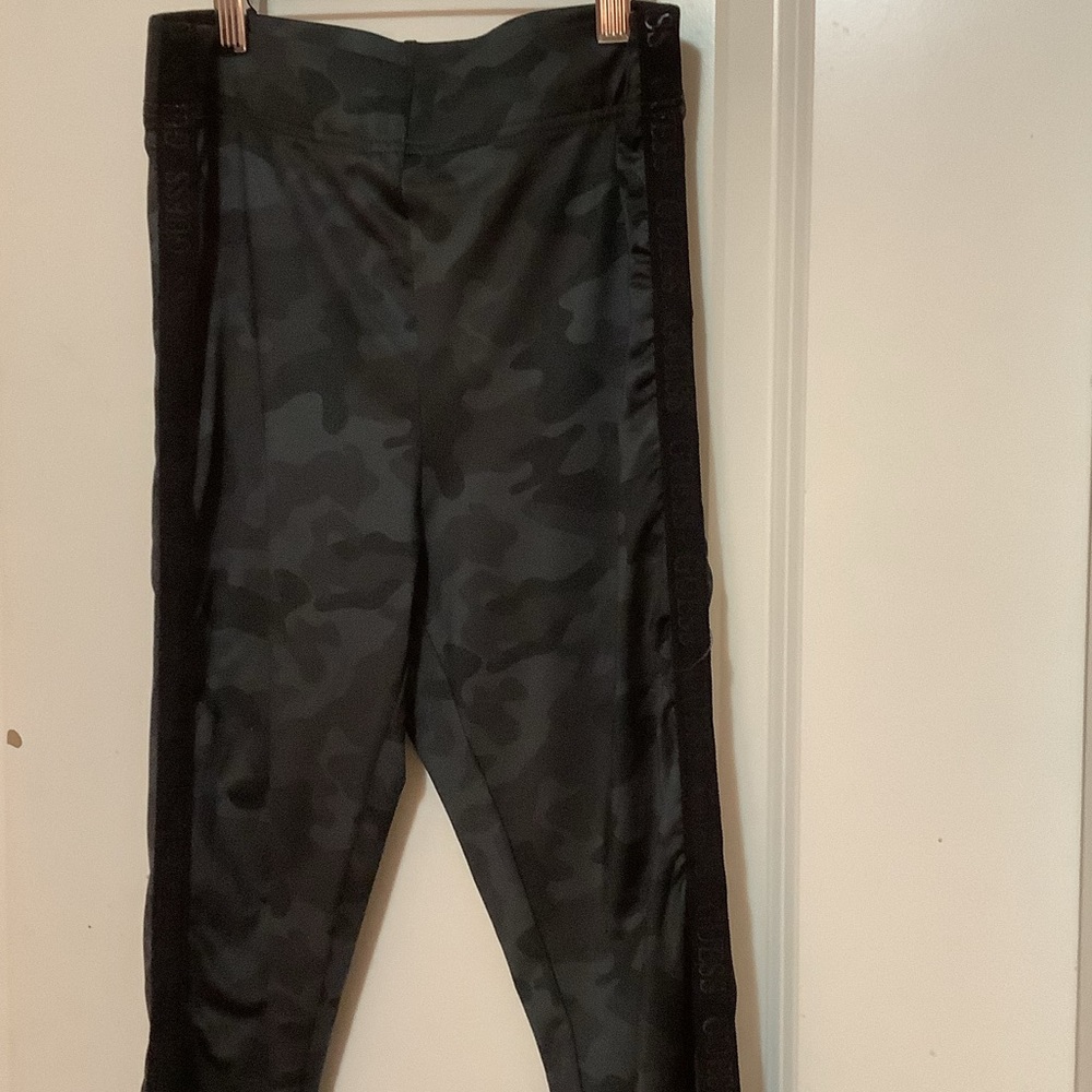 GUESS Leggings, Camouflage w/guess logo tape detail on side